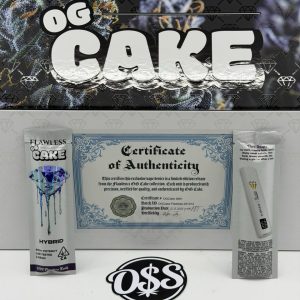 flawless og cake 2g disposable