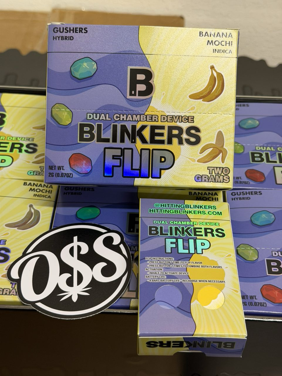 blinkers flip 2g disposable