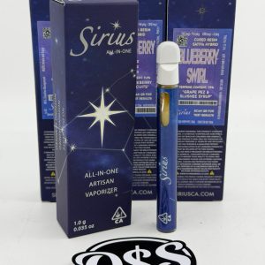 sirius extracts 1g disposable